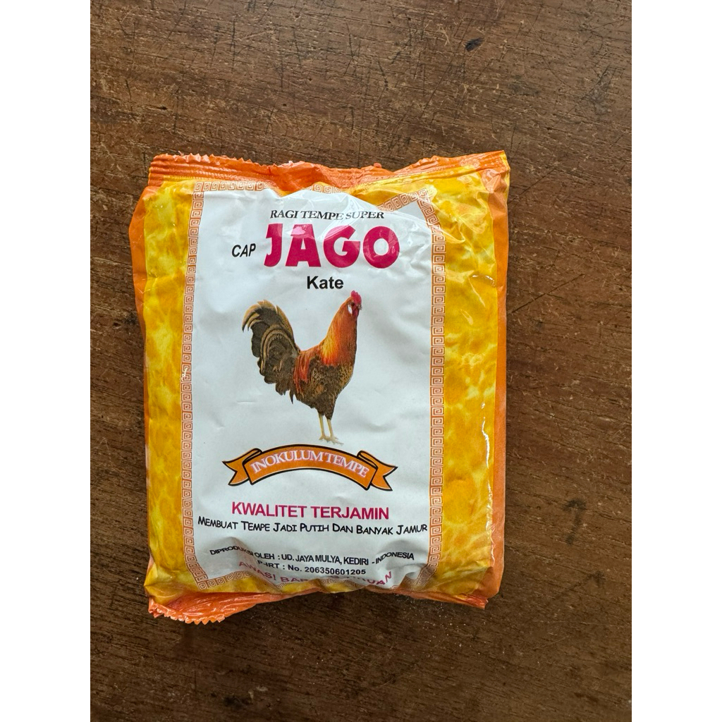 

(Ready) NEW!! Ragi Tempe Super cap JAGO Kate 200gram ( Exp Oktober 2025)