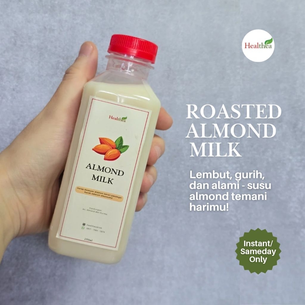 

Susu Almond - Roasted Almond Milk 250ml – Kurma, Tanpa Gula