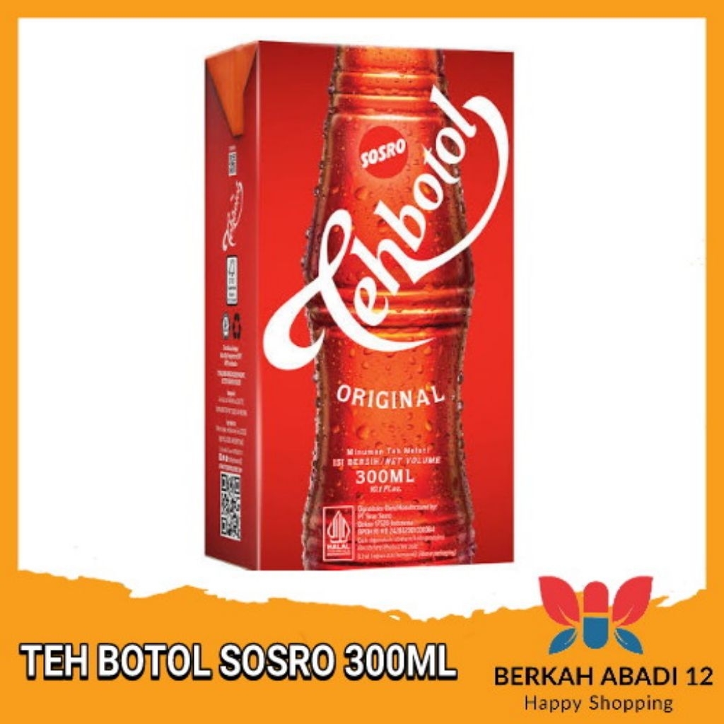 

Promo Teh Botol Kotak Sosro 300ml