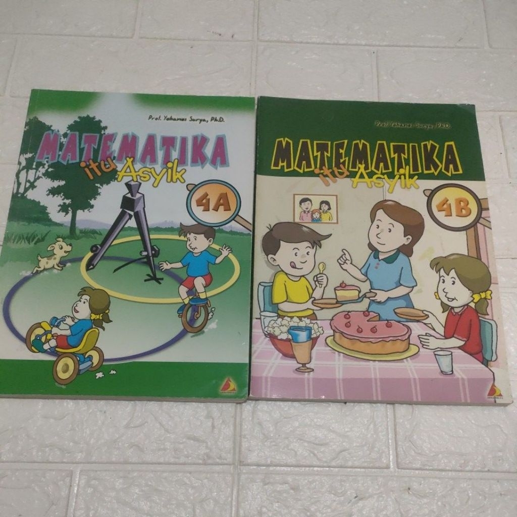 Matematika itu asyik by prof Yohanes Surya 4A 4B