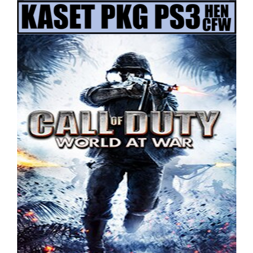 Kaset pkg ps3 Call of Duty World at War