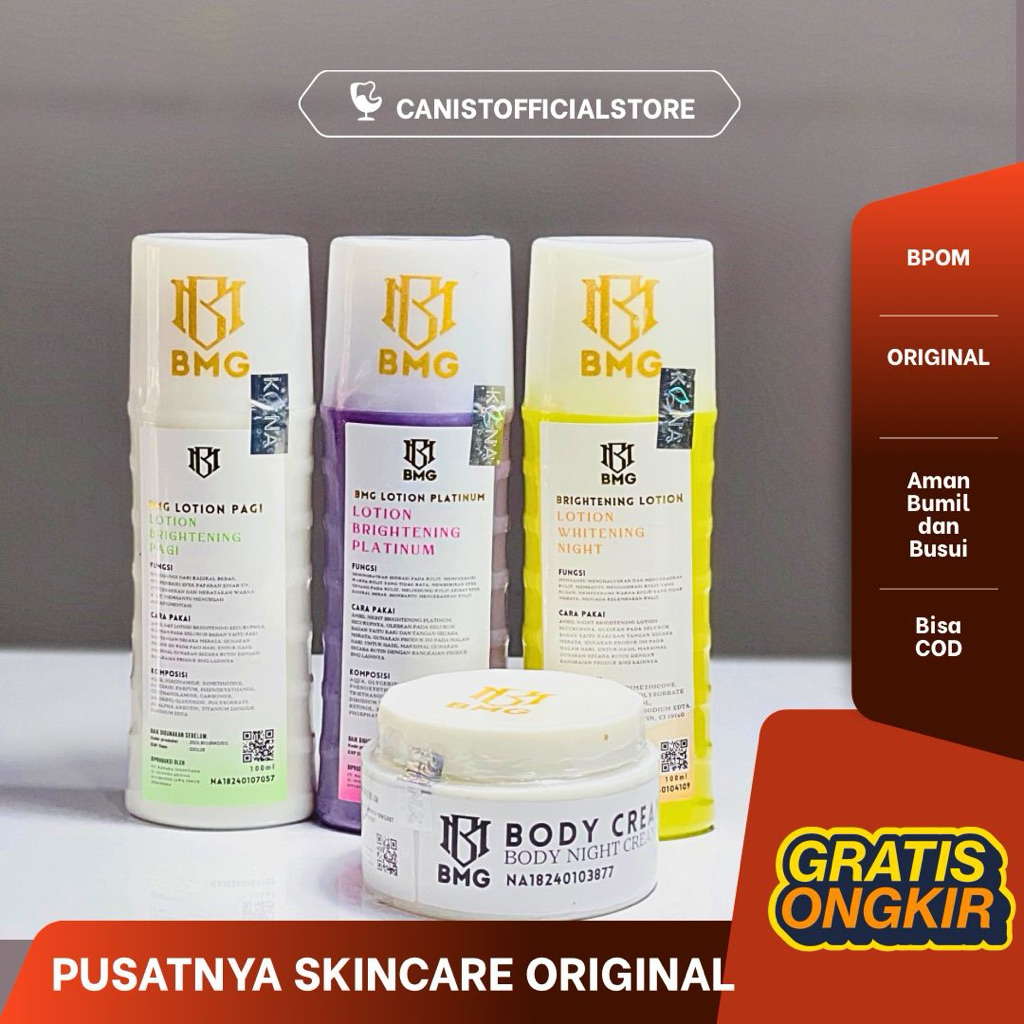 [BMG PABRIK] BMG LOTION DOSTING AMPUH PAKET KOMPLIT ISI 4