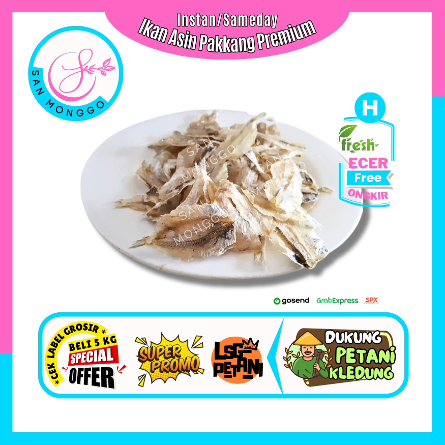 

Sanmonggoo >> Ikan Asin Premium Kualitas Ekspor -- Hasil Bumi Sindoro Sumbing Ecer (H)