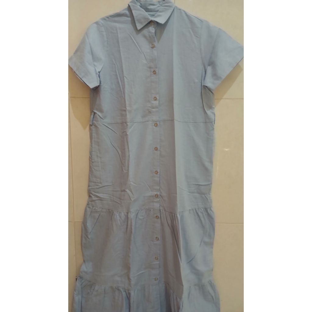 LE'ROSETZ BRAND NOVEL MICE GAMIS SIZE M WARNA BIRU READY