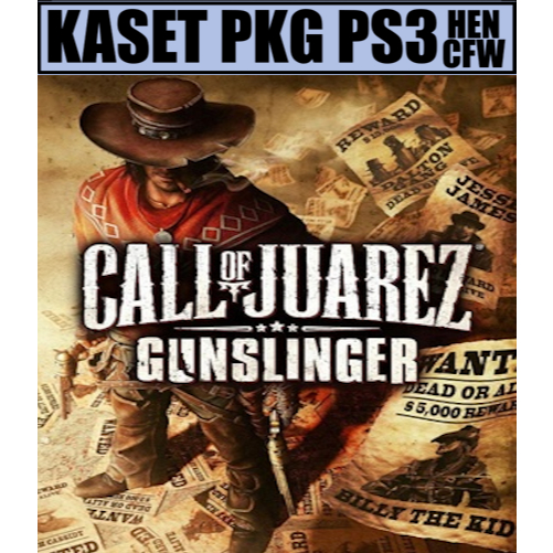 Kaset pkg ps3 Call of Juarez Gunslinger