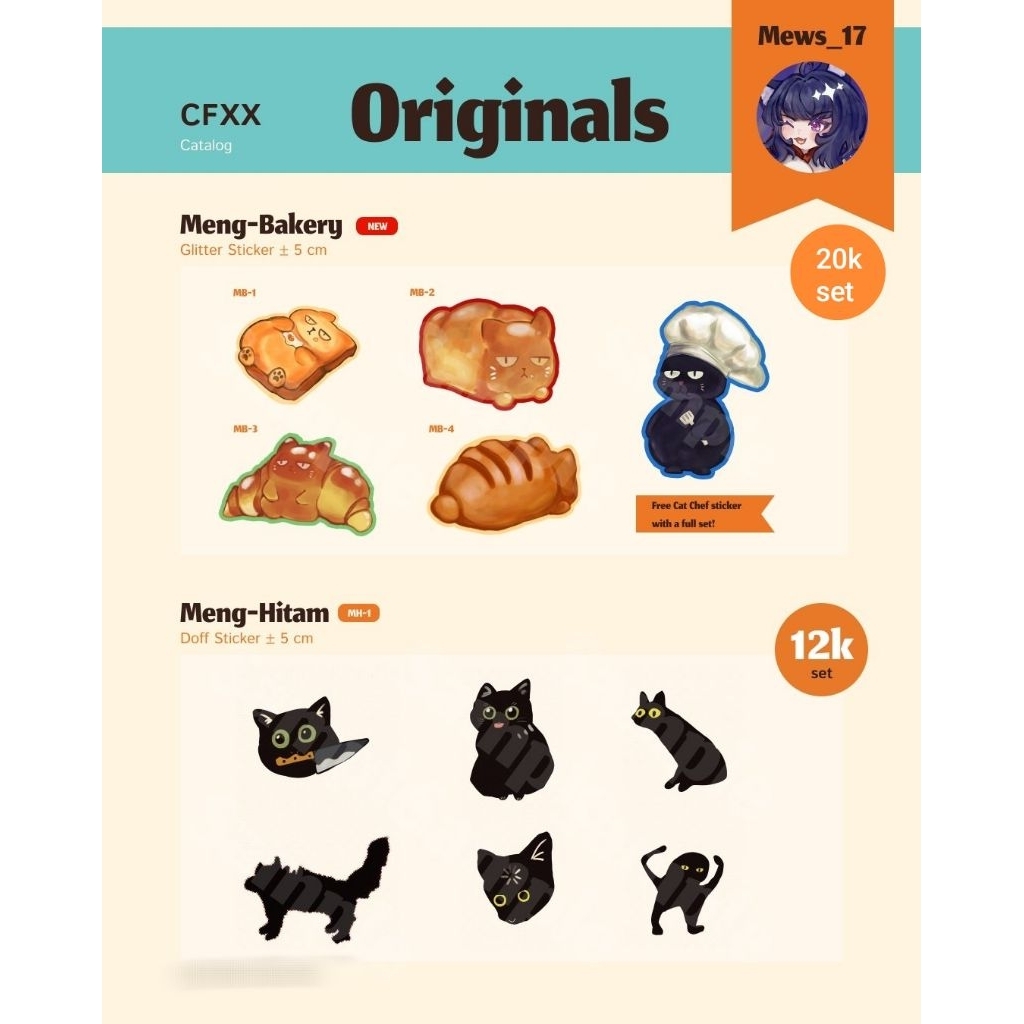 

Cat Stickers Pack