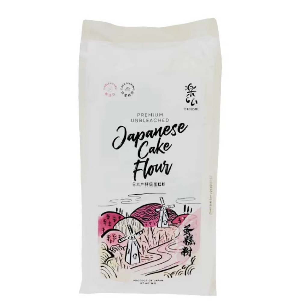 

Tanoshi Japan Premium Japanese Cake Flour 1Kg