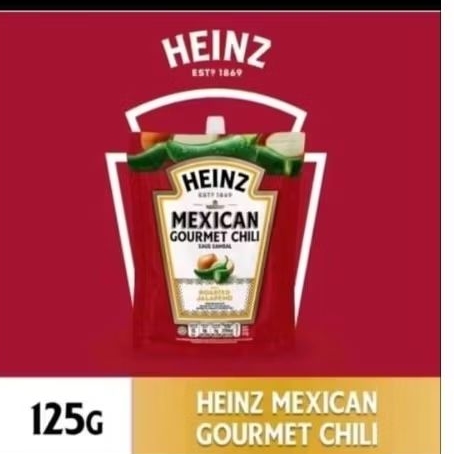 

HEINZ MEXICAN GOURMET CHILI ROASTED JALAPENO 125 GR