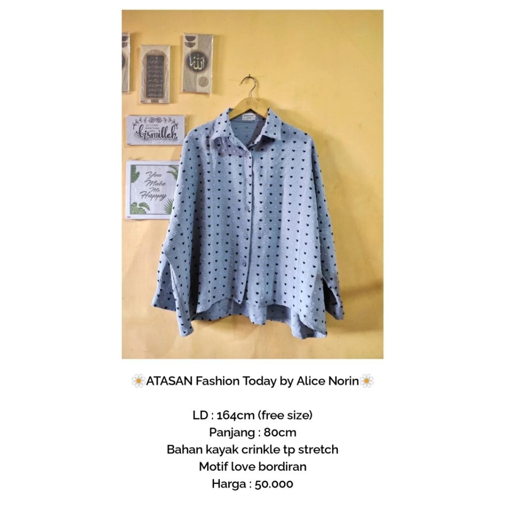 Oversized Shirt by FashionToday Alice Norin