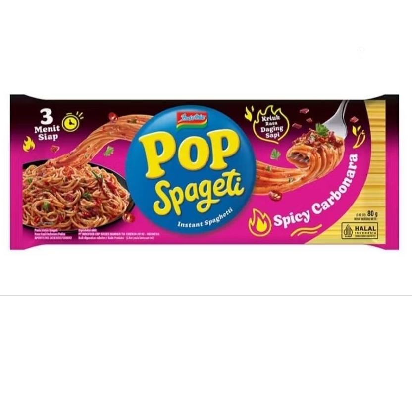 

Indomie Pop Spageti Spicy Carbonara 80 Gram