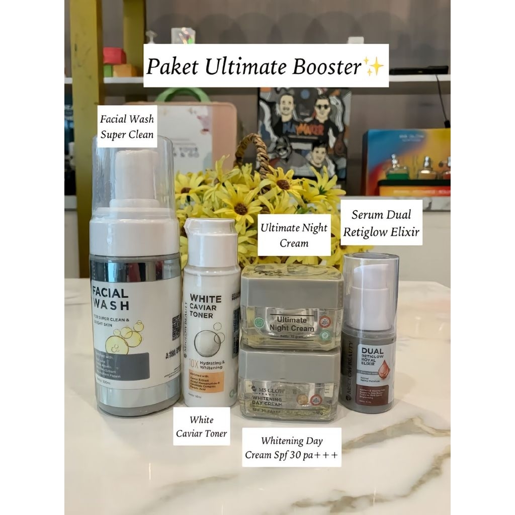 Paket Ultimate msglow terbaru 2025 free serum