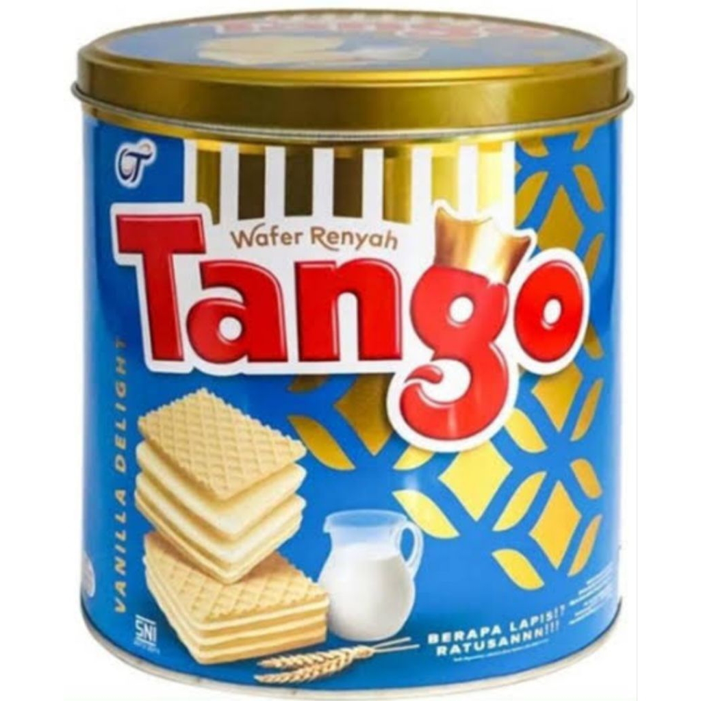 

[300 Gram] TANGO Wafer Vanilla Tanggo Vanila Jajan Lebaran Suguhan Hari Raya