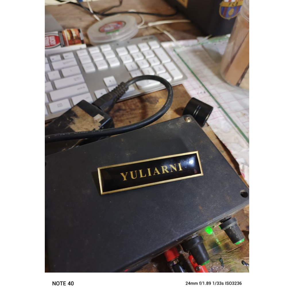 

nametag gold emas, papan nama emas, papan nama gold