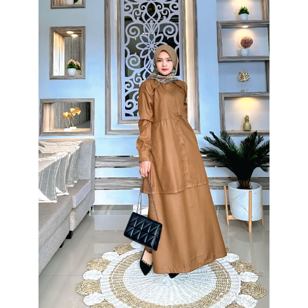 STELAN BAJU KERJA PEMDA | STELAN ROK BAJU PEMDA | BAHAN TOYOBO PREMIUM