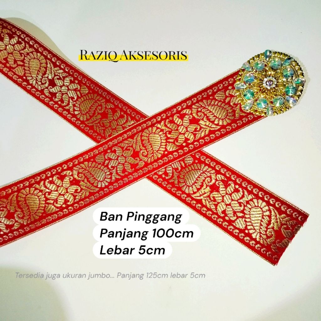 Ban Pinggang - Belt kebaya - Obi - Ikat Pinggang Pengantin