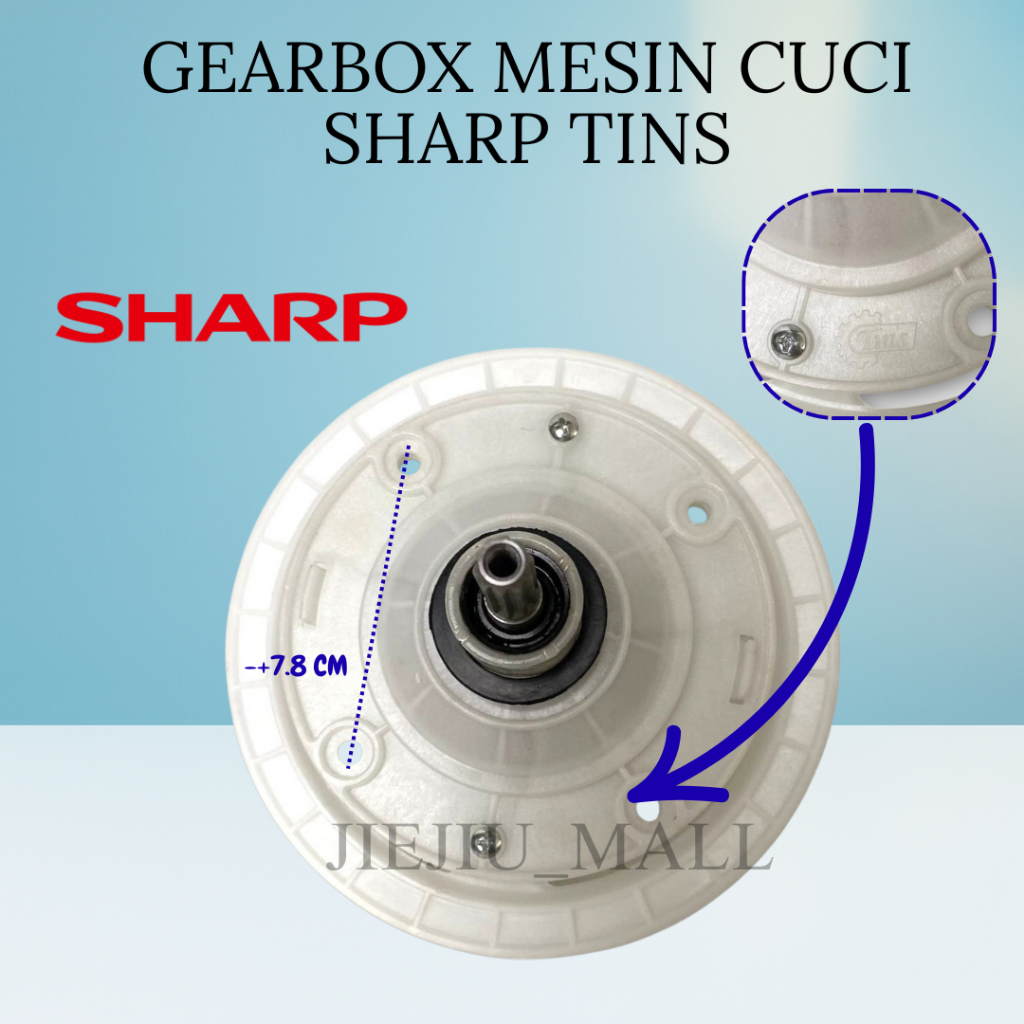 GEARBOX MESIN CUCI SHARP TIN GIRBOK SHARP GEAR BOX SHARP GEAR BOK SHARP TINS