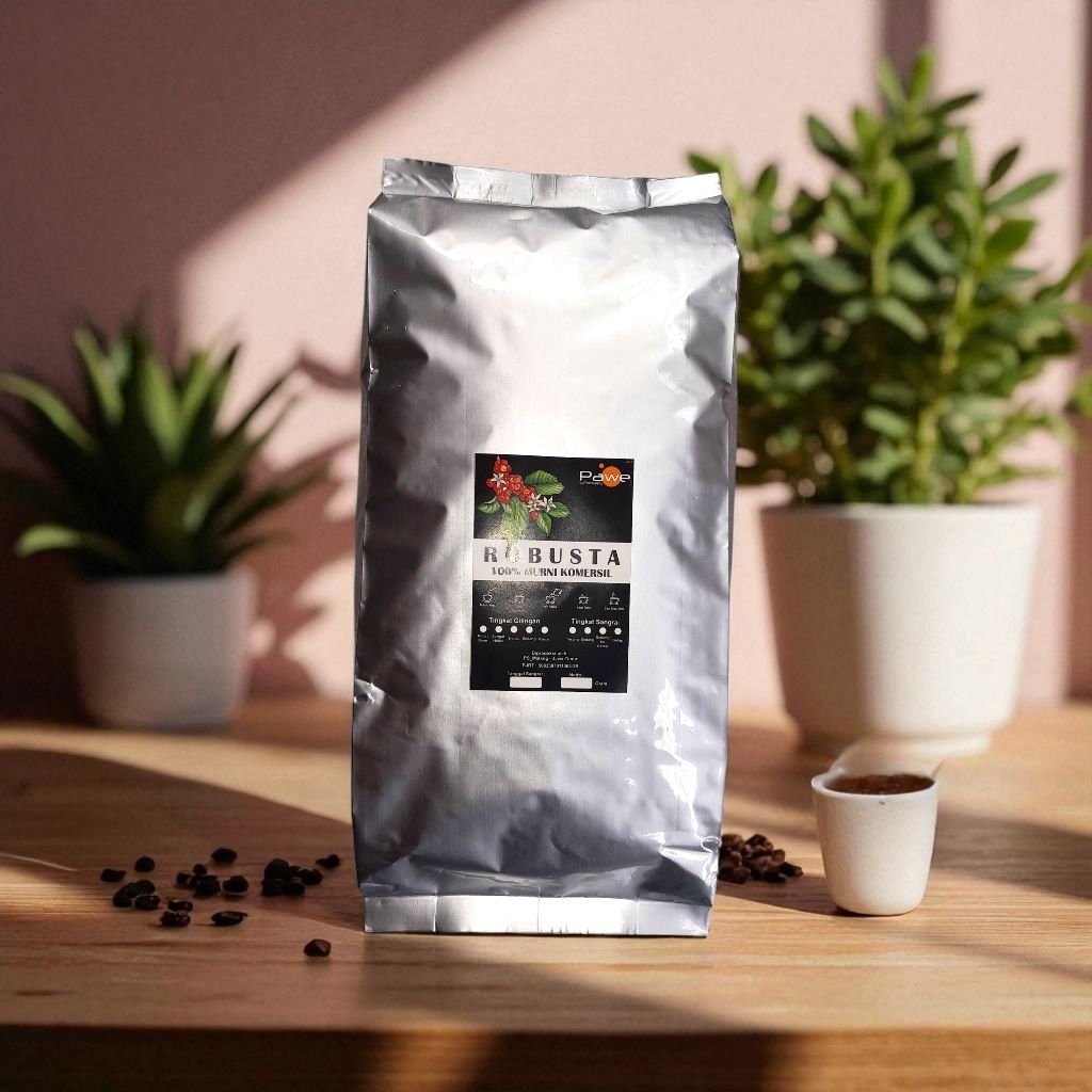 

Kopi Robusta Komersil 1 Kg Pawe Coffee