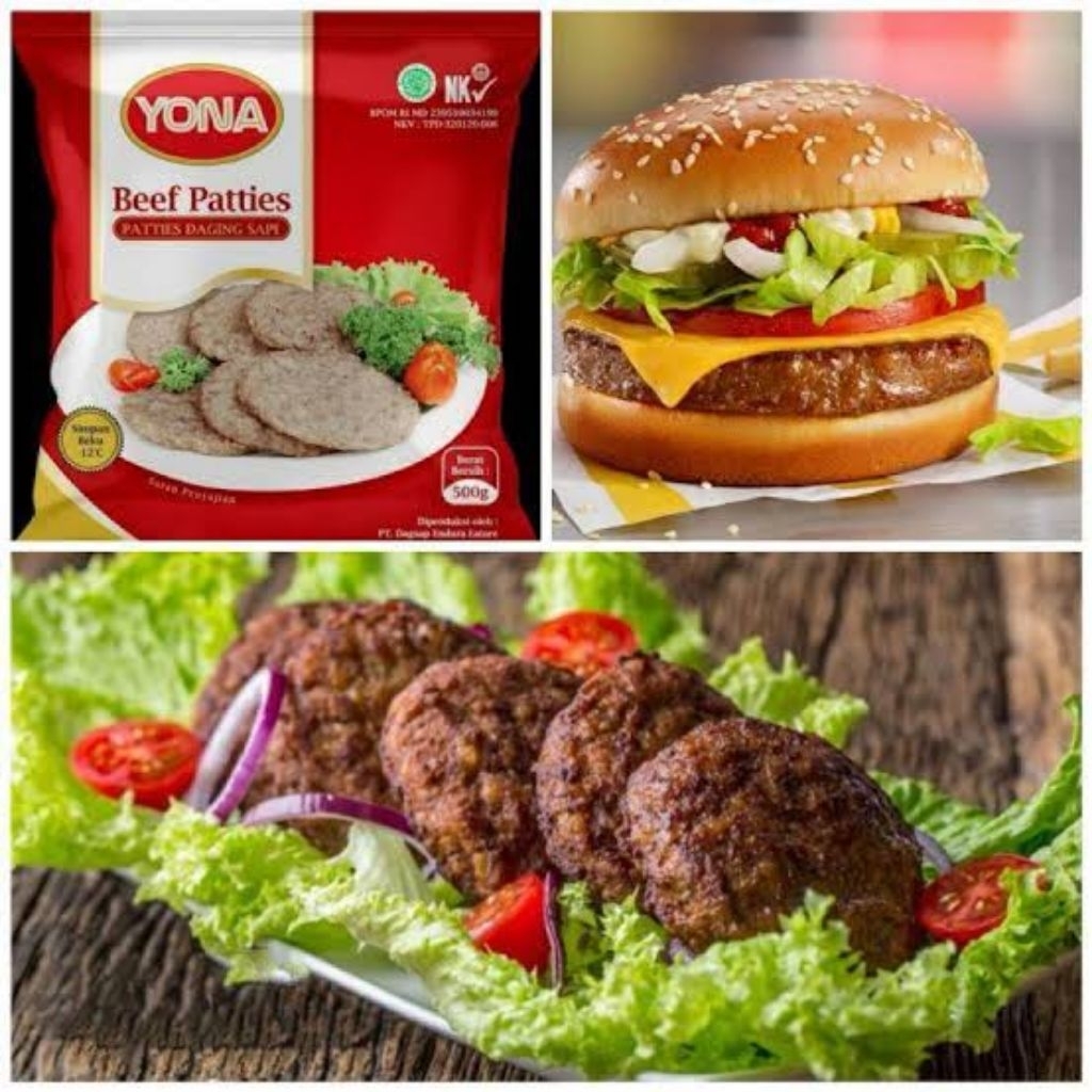 

YONA Beef Patties 500gr
