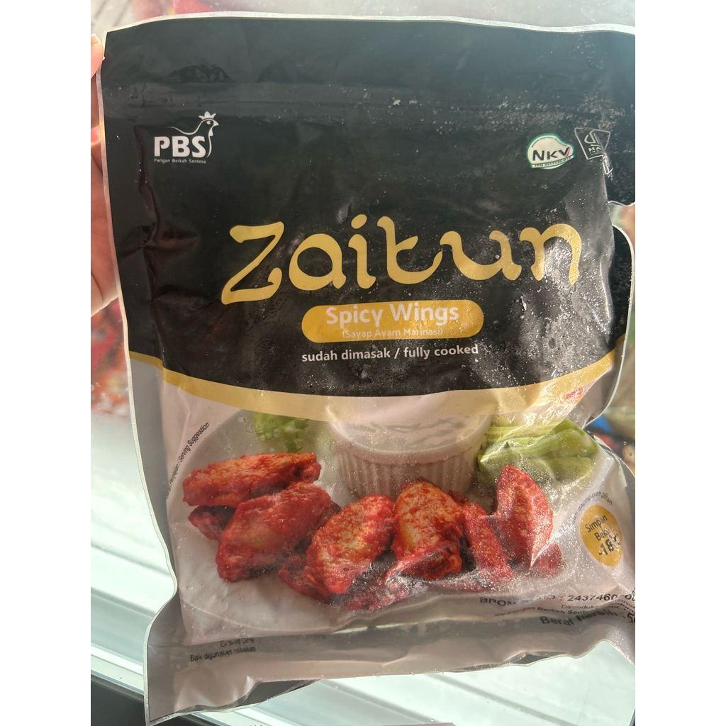 

zaitun spicy wing (sayap) 500gr