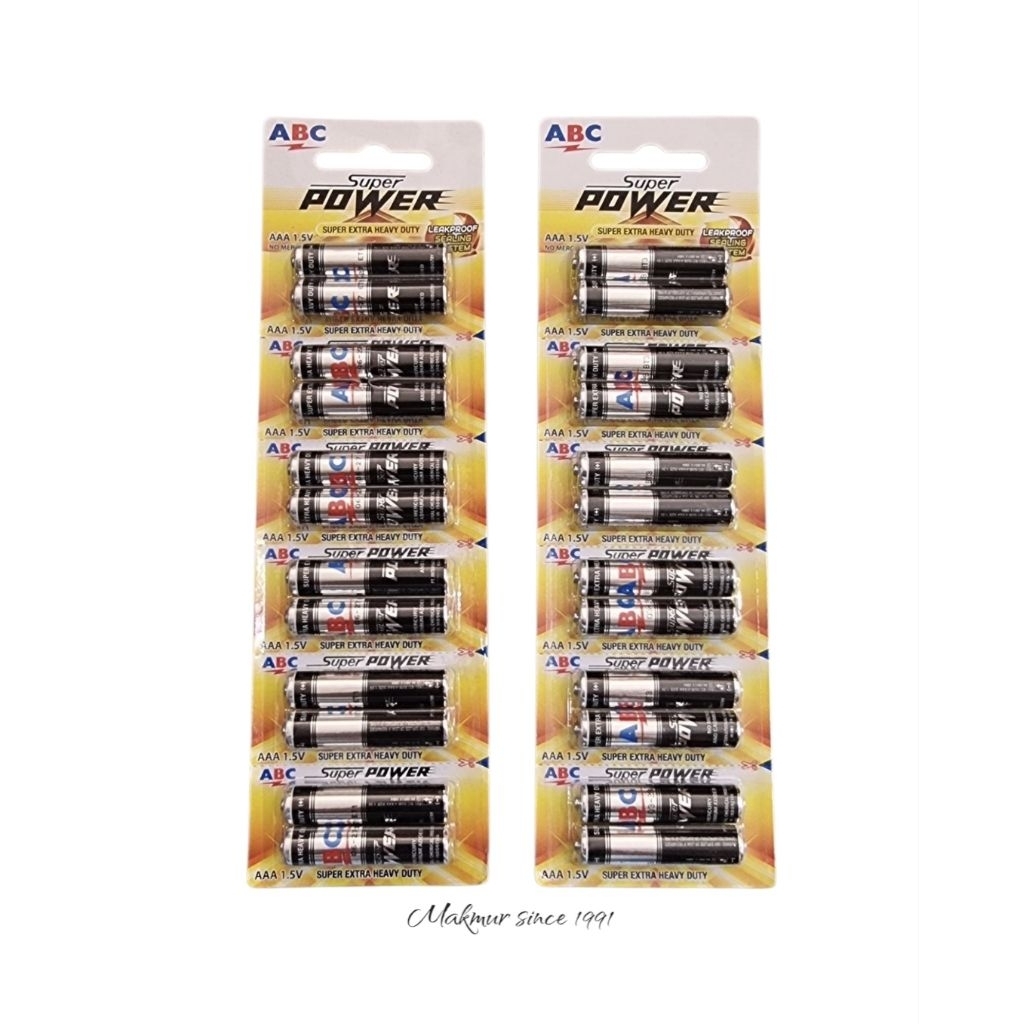 Baterai ABC AAA/ Baterai ABC Super Power AAA/ Battery ABC Super Power AAA