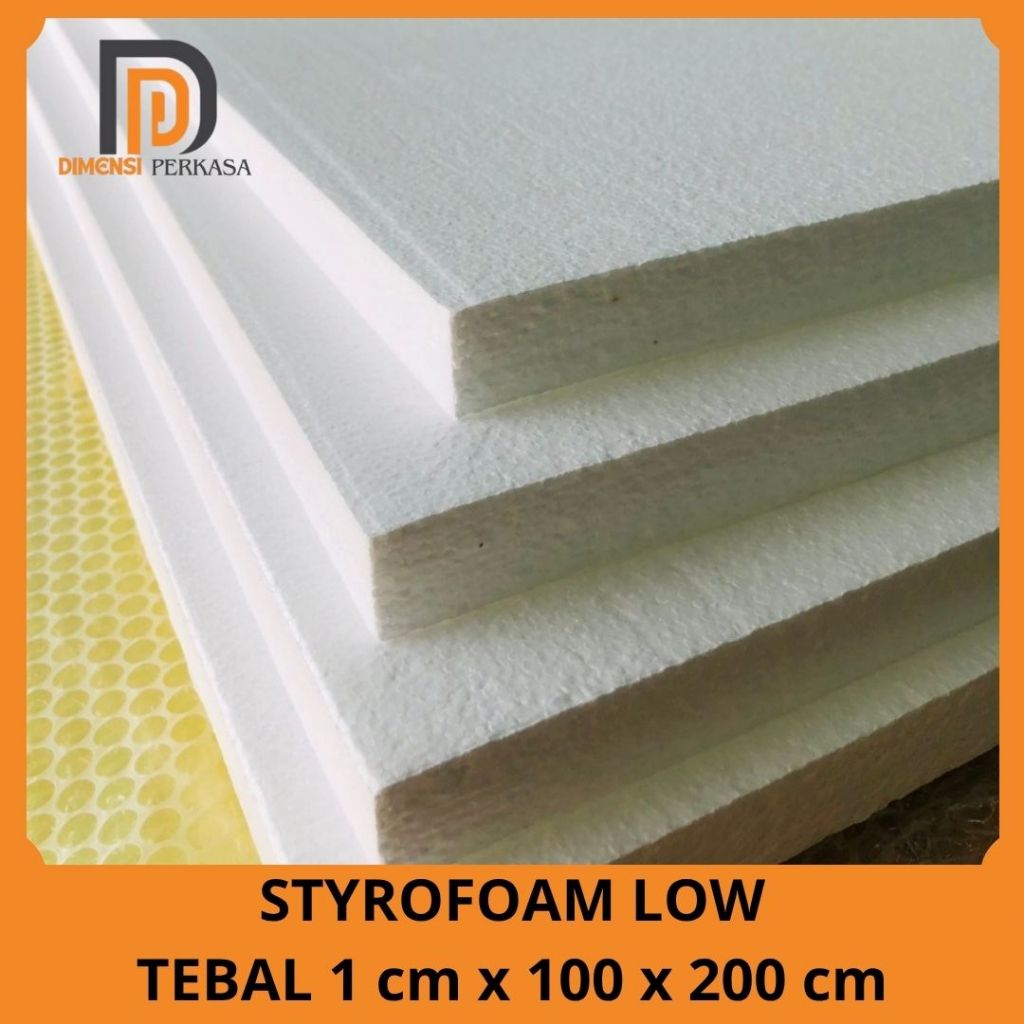 

Styrofoam low tebal 1 cm 100 x 200 cm