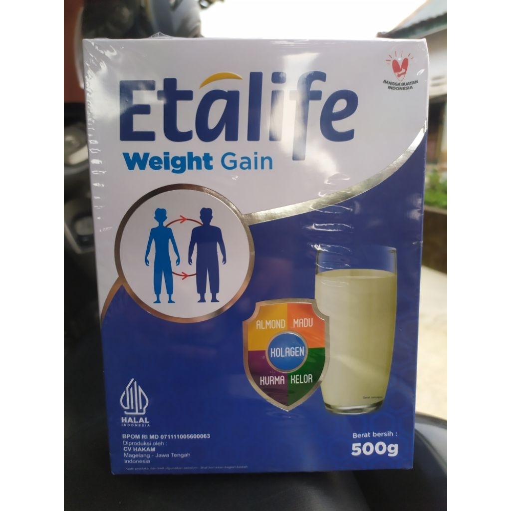

Etalife Weight Gain 500gr Susu Kambing Penambah Nafsu Makan