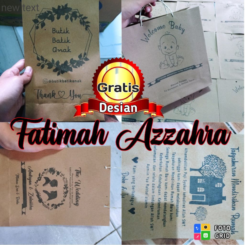 

murah PAPERBAG Langsung dari produksi