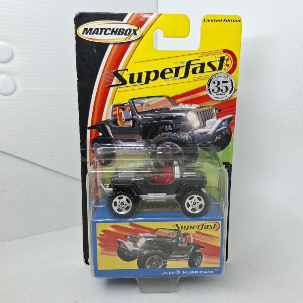 Jeep Hurricane Matchbox Superfast
