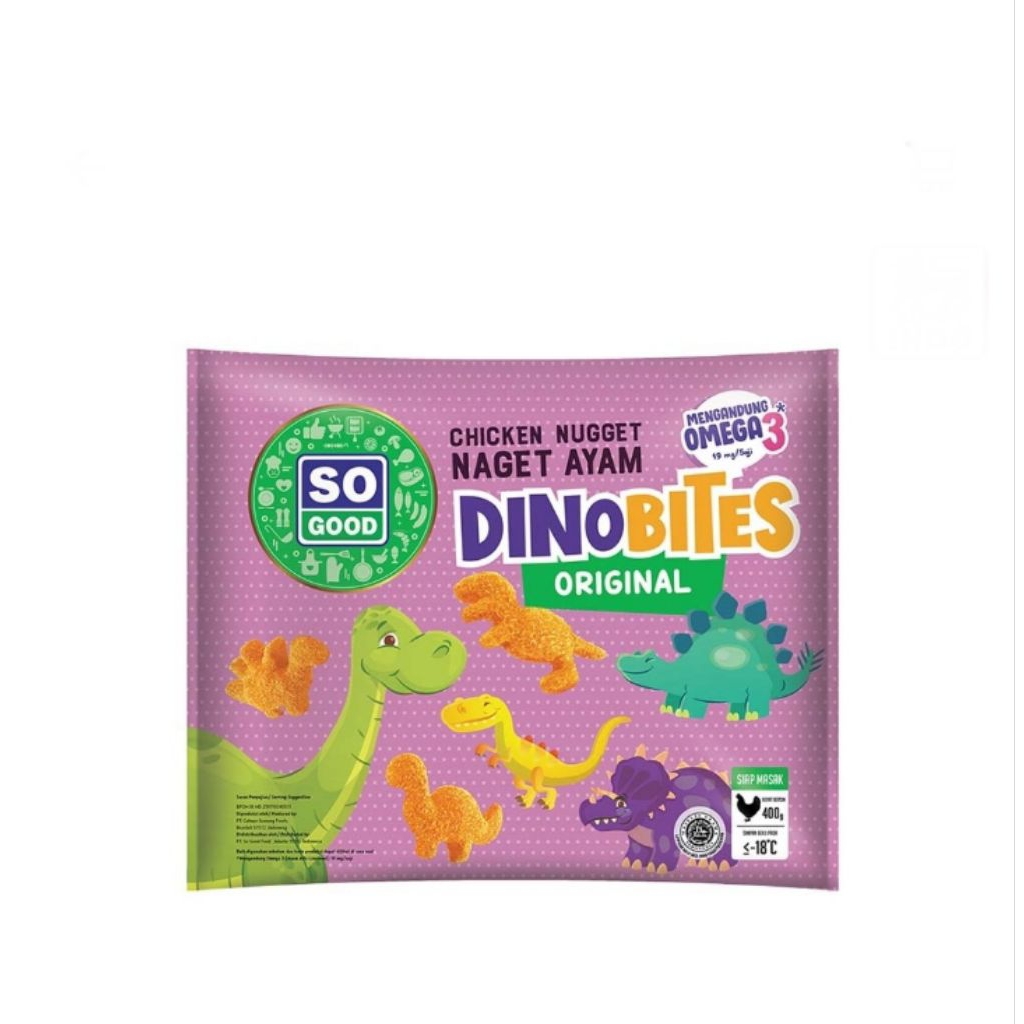 

so good chicken nugget dino bites 400 gr