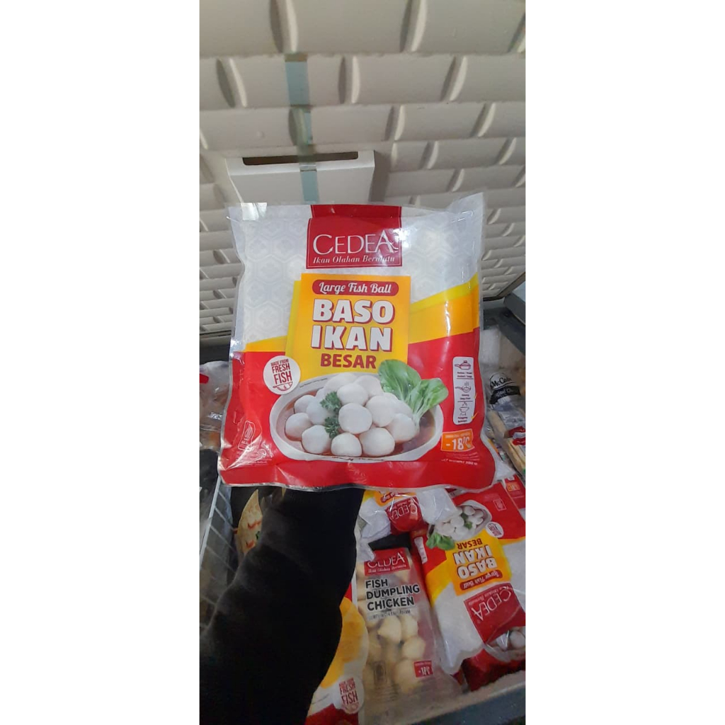

Cedea Baso Ikan Besar 500gr