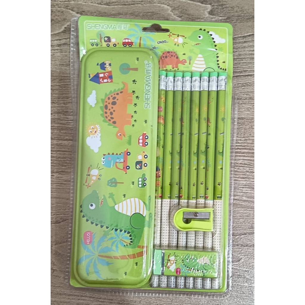

Kotak pensil set dino