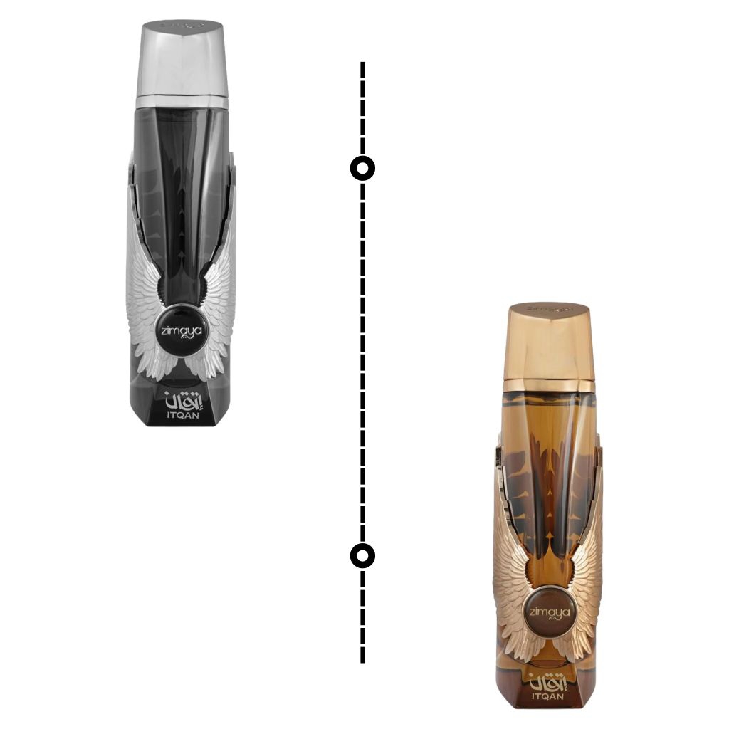 1ml Zimaya Itqan Noir - Itqan Gold | Decant Parfum Ori
