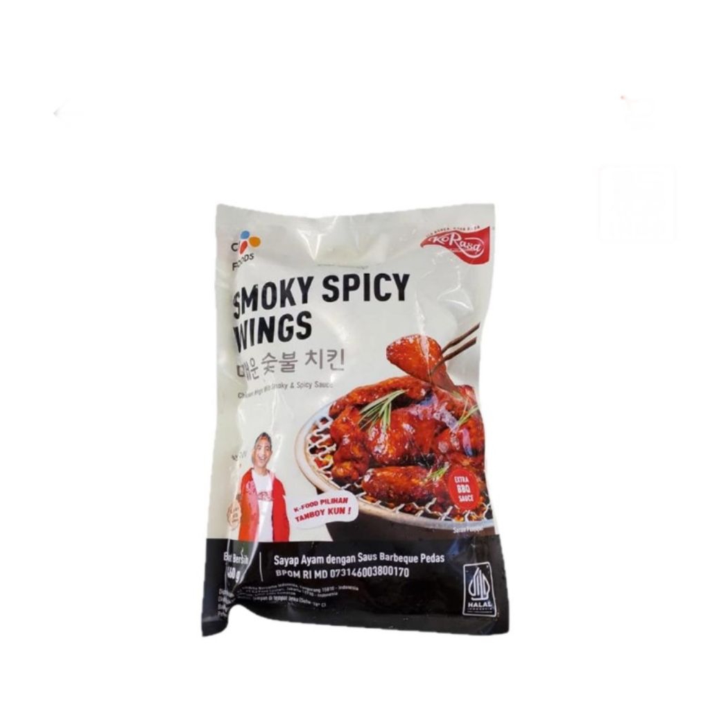 

korasa smoky spicy wings pack 230 gr