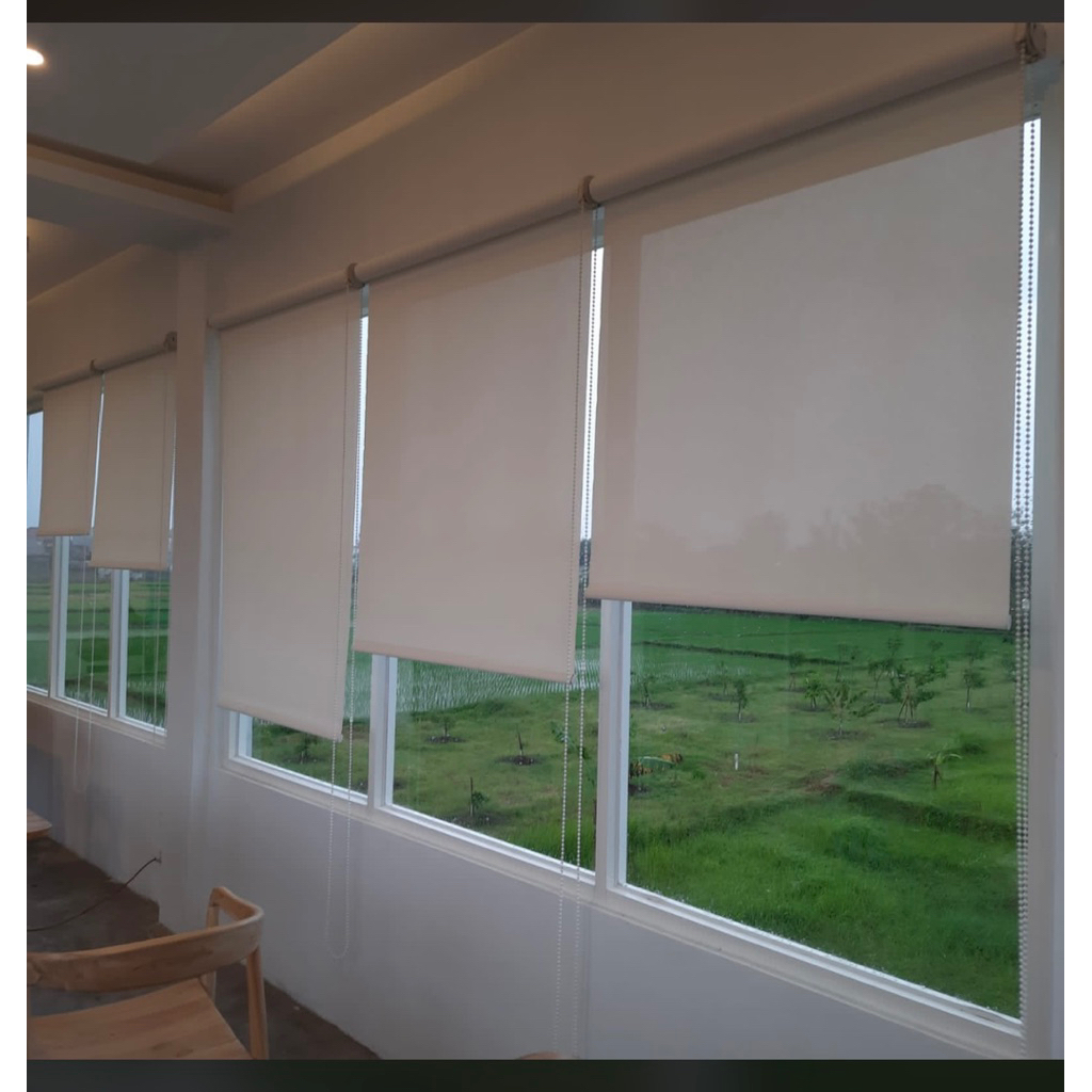 TIRAI/GORDEN ROLLERBLINDS SECOND MURAH UKURAN 2X2M