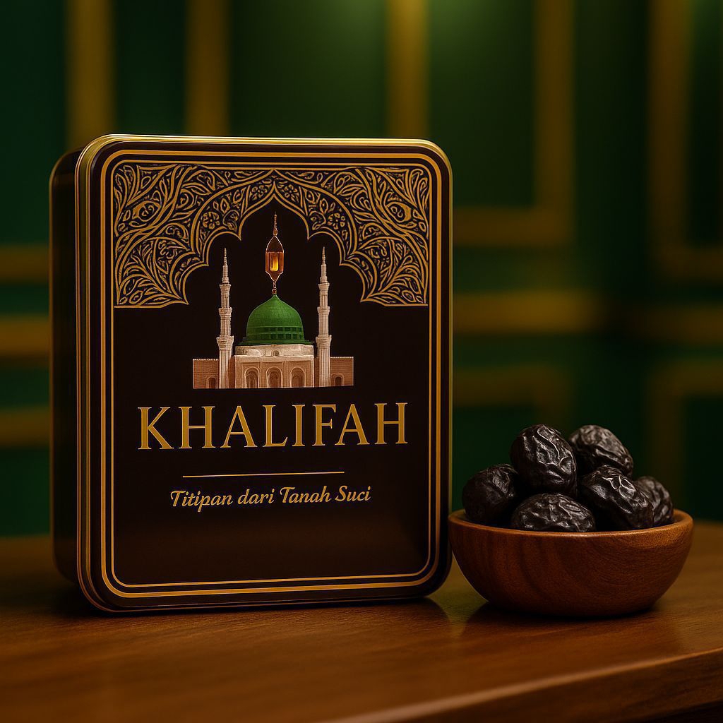 

Kurma Khalifah Ajwa Kaleng 1 Kg | Kurma Nabi | Kurma Ajwa Premium Frozen Food