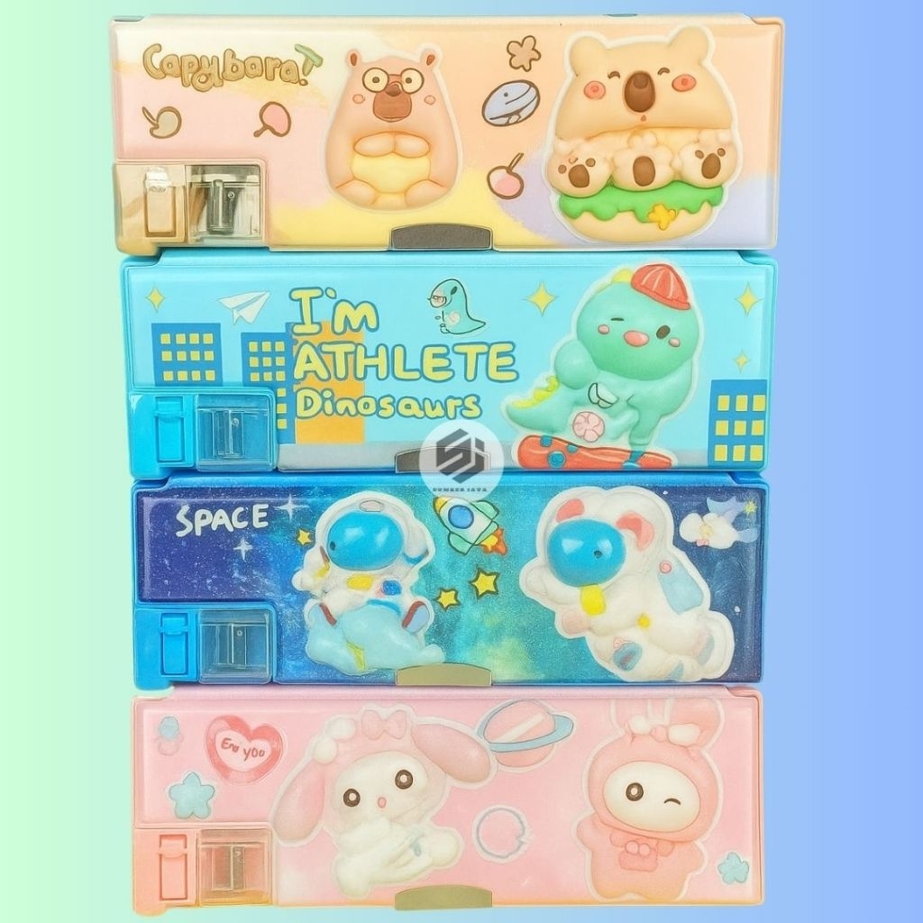 

Tempat Pensil Karakter Lucu dan Unik/ Pensil Case Karakter Lucu