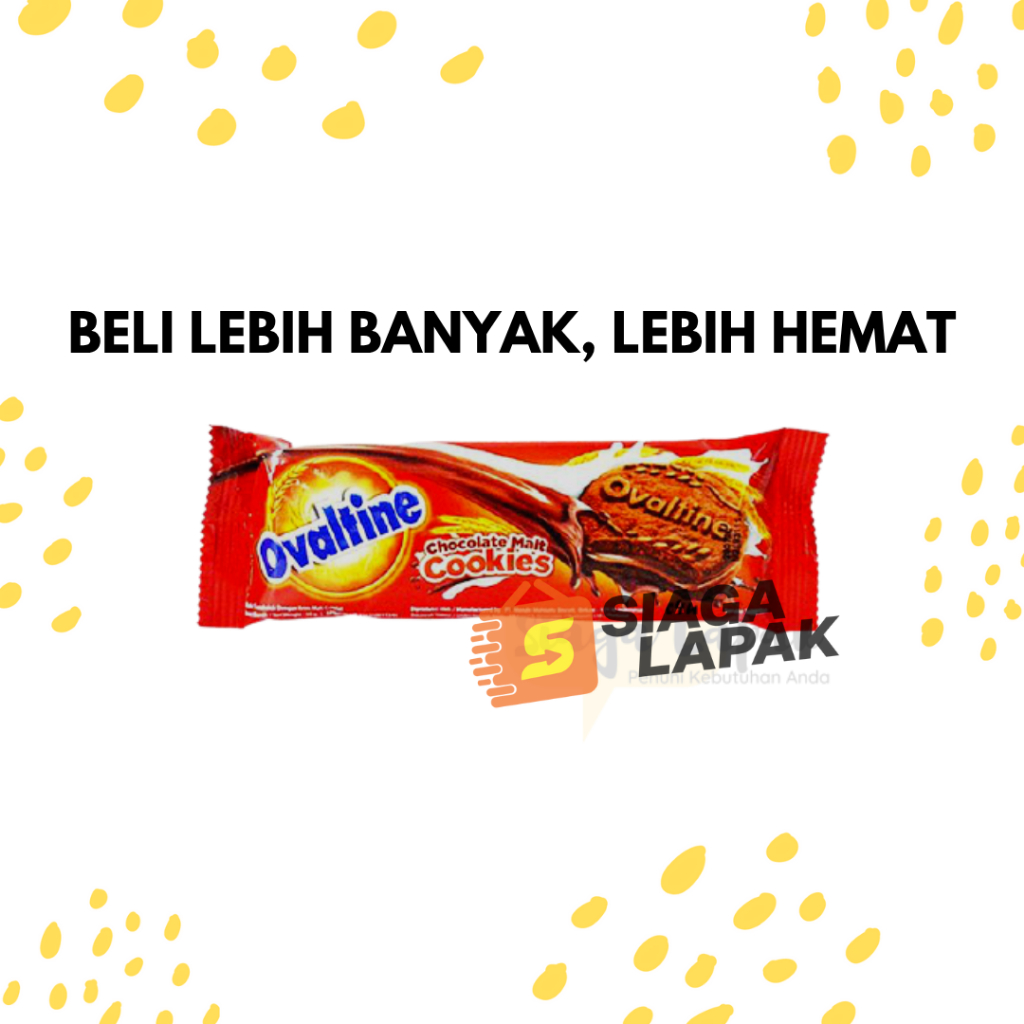 

Ovaltine 30gr ECERAN 1 PCS Biskuit Coklat Chocolate Malt Cookies [BELI BANYAK LEBIH MURAH]