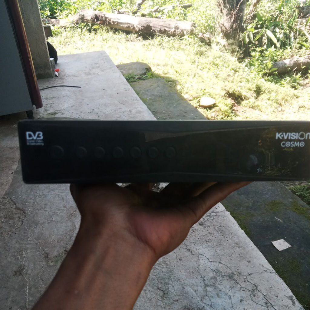 Reciver K-vision Cosmo tv Cabel second batangan 100% normal