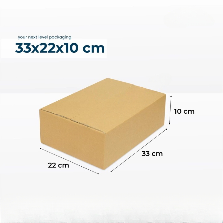 

5 Pcs Kardus Normal Ukuran 33x22x10cm Kotak Kemasan Hsmpers Bucket Aneka Wisuda