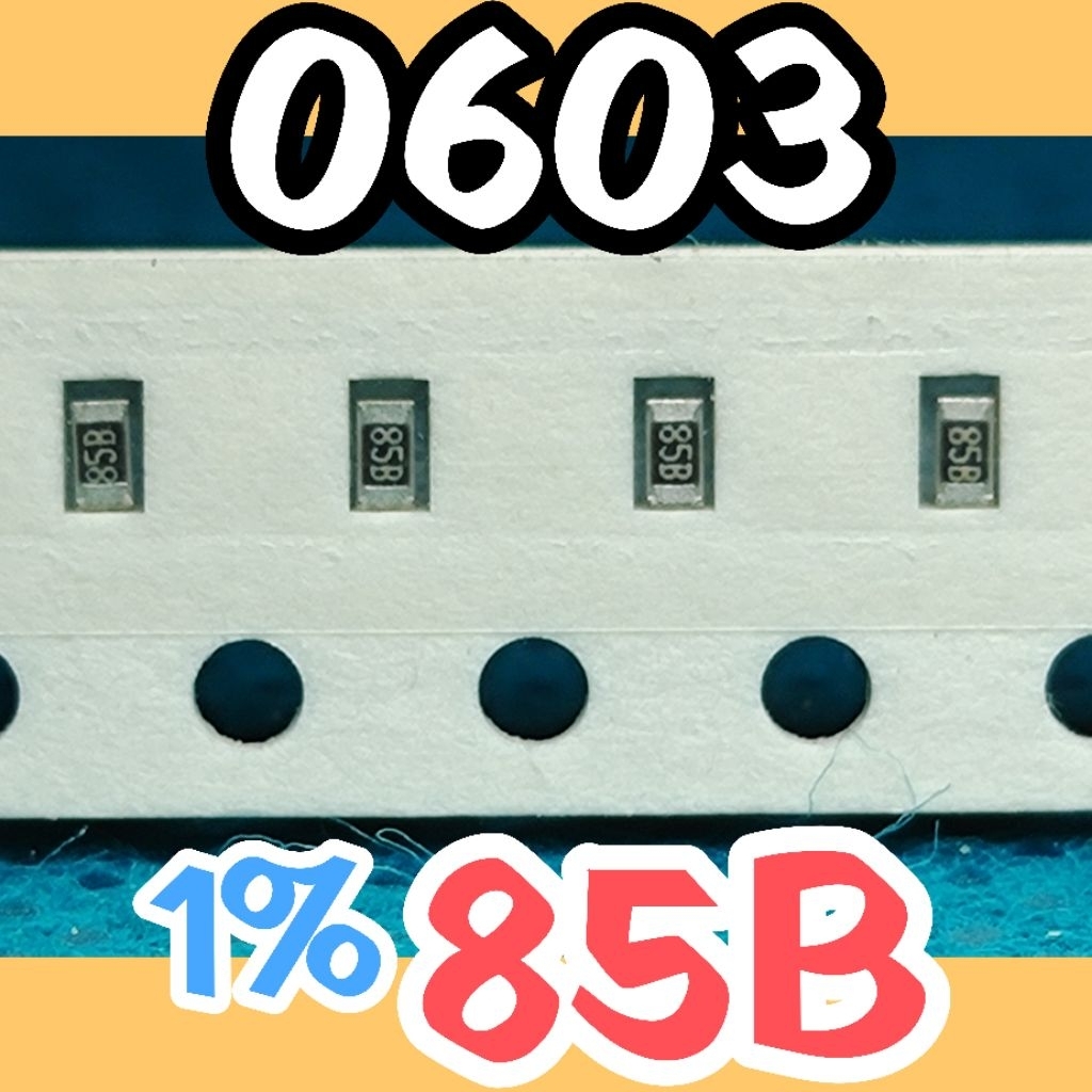 10pcs Chip resistor smd 85B 7501 752 7K50 1% size 1608 0603 7.5Kohm 7,5 Kohm 7.5K ohm 7,5Kohm 7.5 Ko