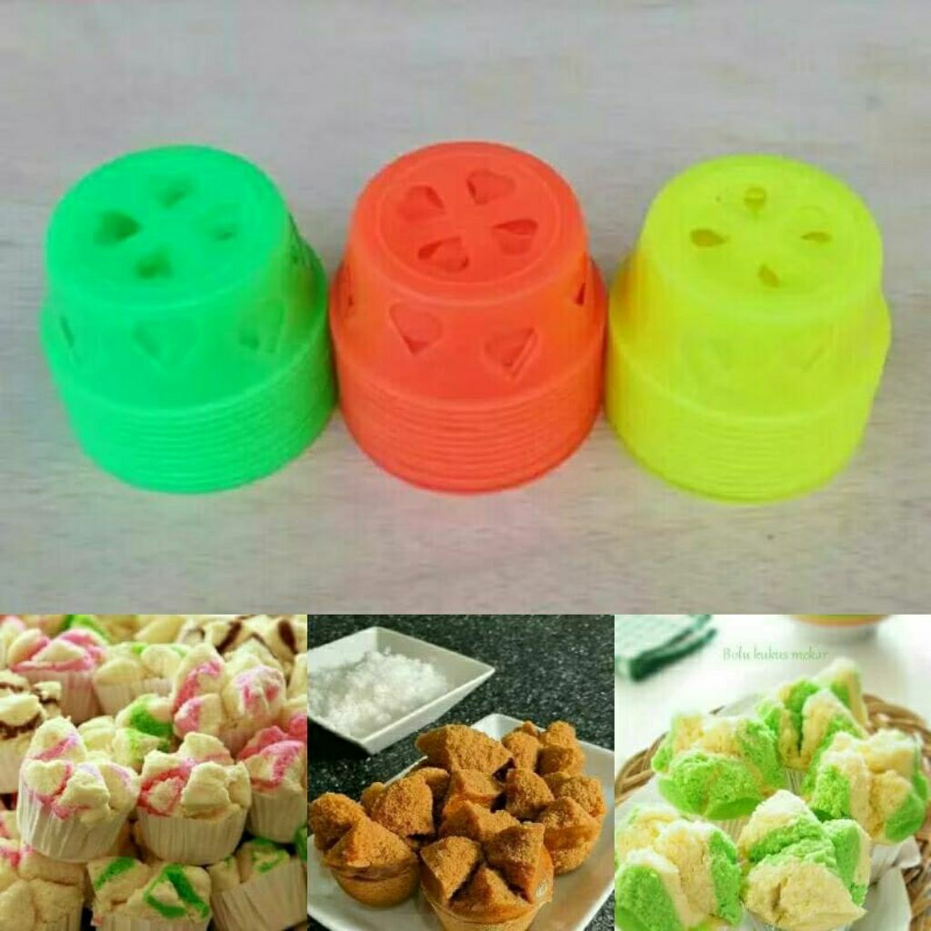 [3Lusin] Cetakan Bolu Kukus Pendek Cetakan Roti Kukus Plastik