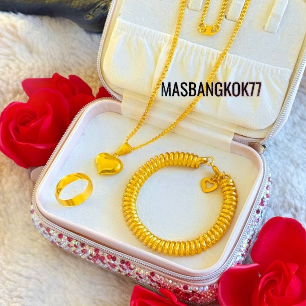 Perhiasan Mas Bangkok lapis emas 99% mirip emas asli