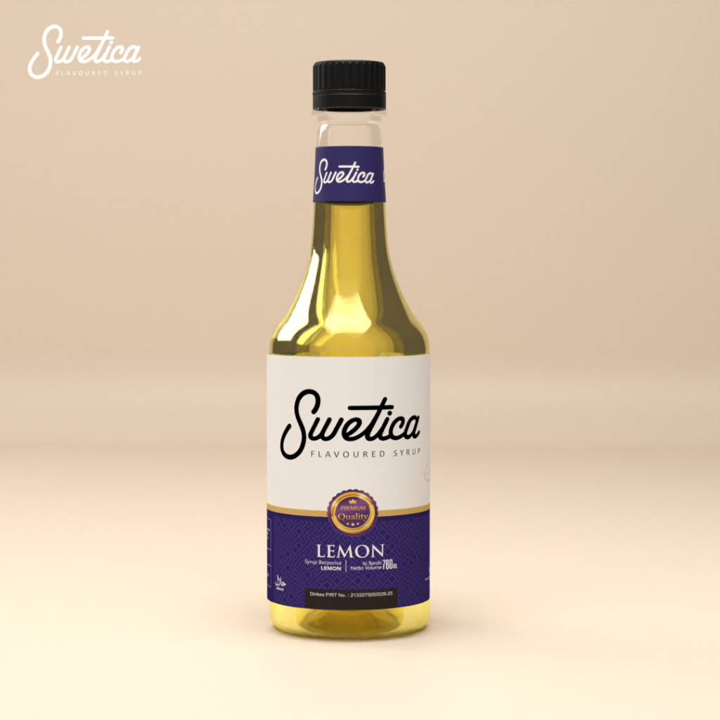 

Lemon Syrup 760 Ml Premium Swetica | Sirup Lemon
