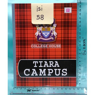 

Buku Tulis isi 58 Merk Tiara Campus 1pack isi 10Buku Ukuran Biasa Bukan Ukuran Boxy READY STOCK