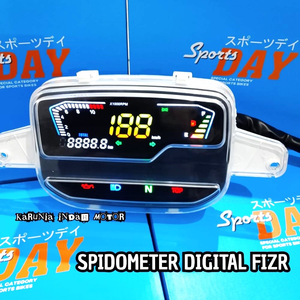 Speedometer fizr digital spido digital fiz r spidometer digital fizr Force One Crypton
