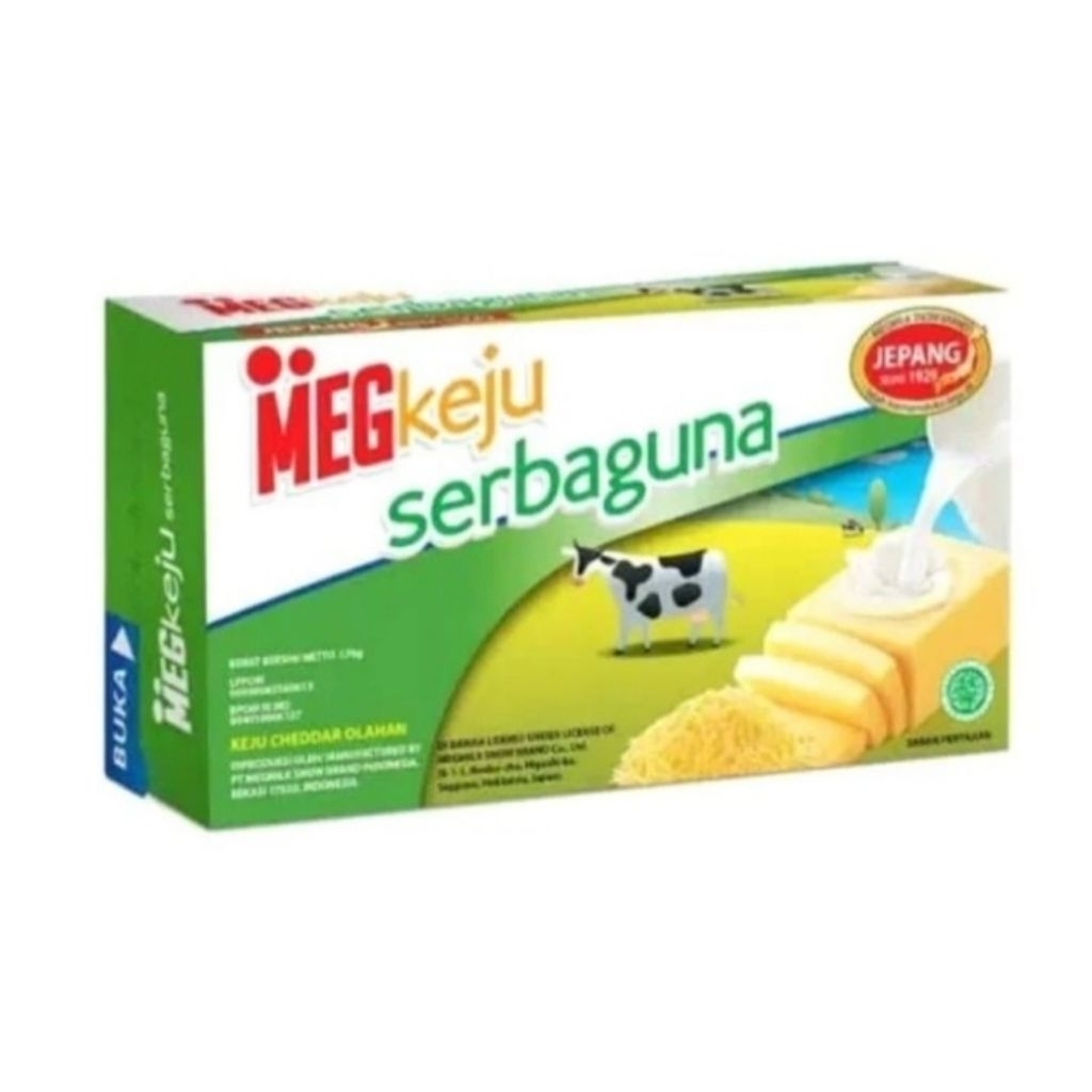 

Meg Keju Cheddar Serbaguna 160 gram