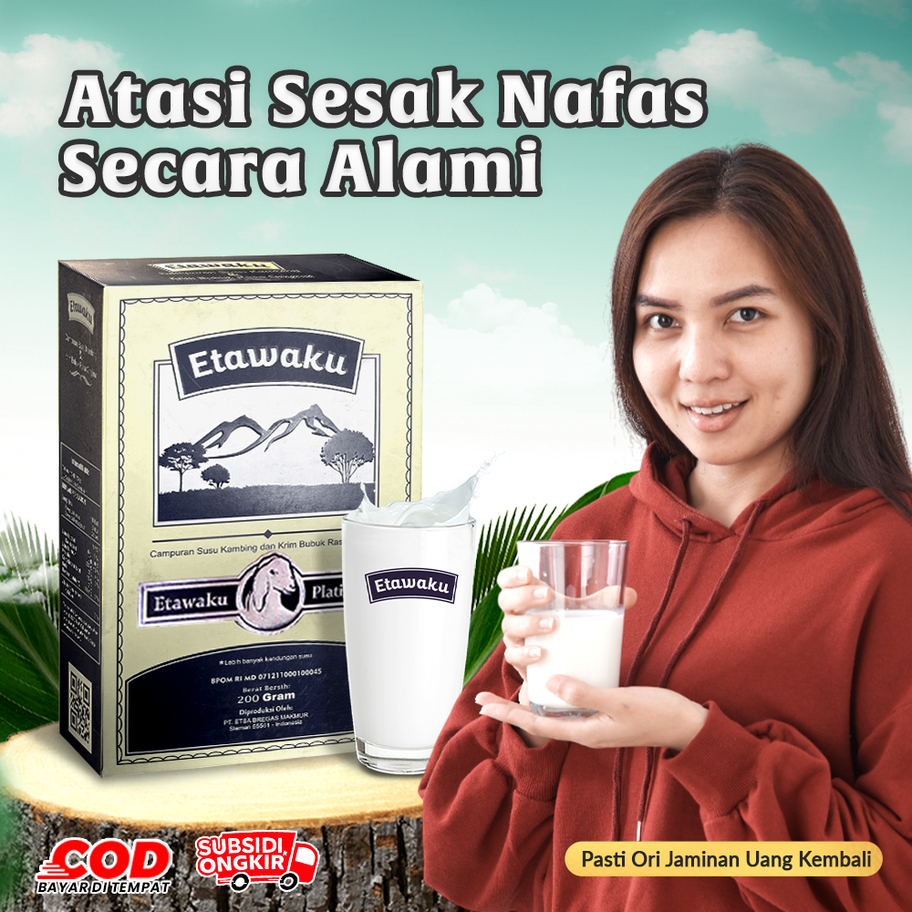 

Etawaku Platinum Susu Etawa Untuk Paru-Paru dan Sesak Nafas Official Paket 1 Box