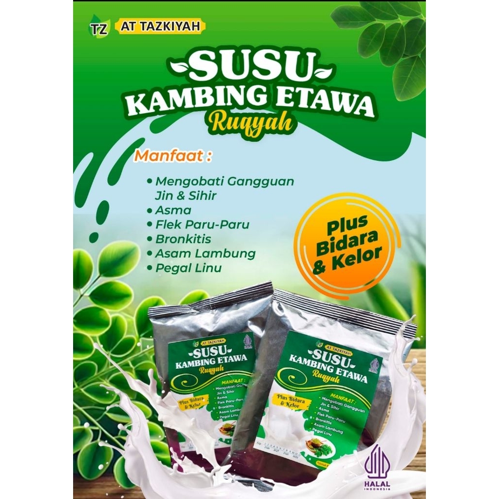 

SUSU KAMBING ETAWA PLUS BIDARA DAN KELOR (200 GRAM)