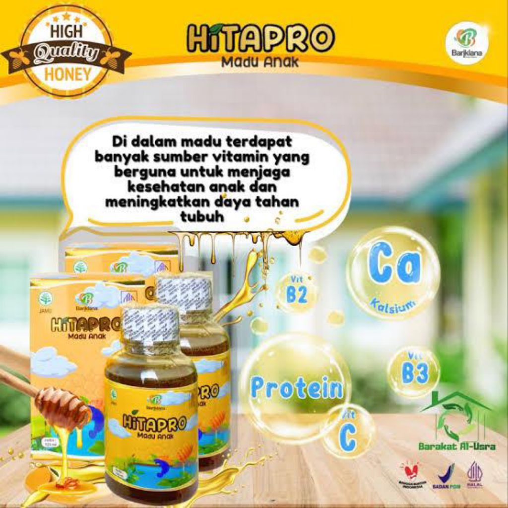 

Madu Herbal HITAPRO | MADU ANAK BEST SELLER | BARIKLANA