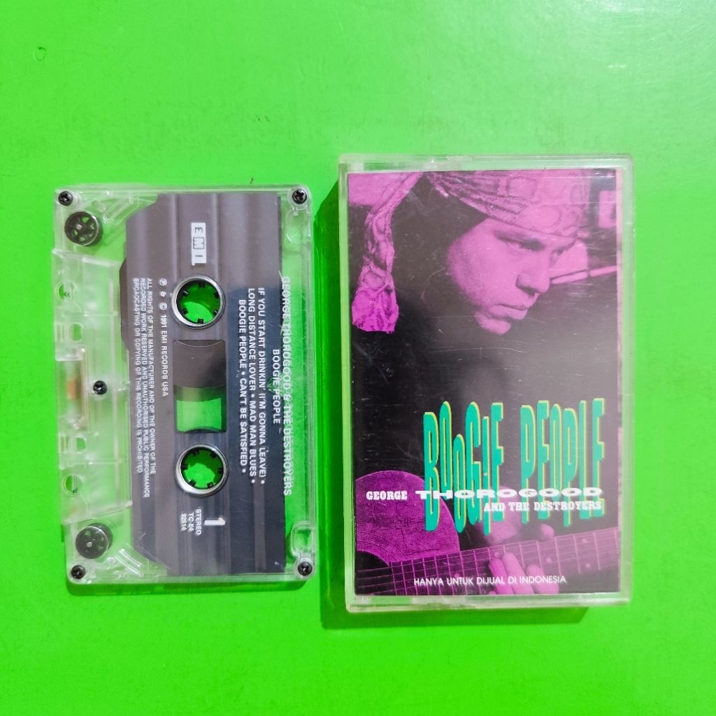 Kaset GEORGE THOROGOOD & THE DESTROYERS Boogie People